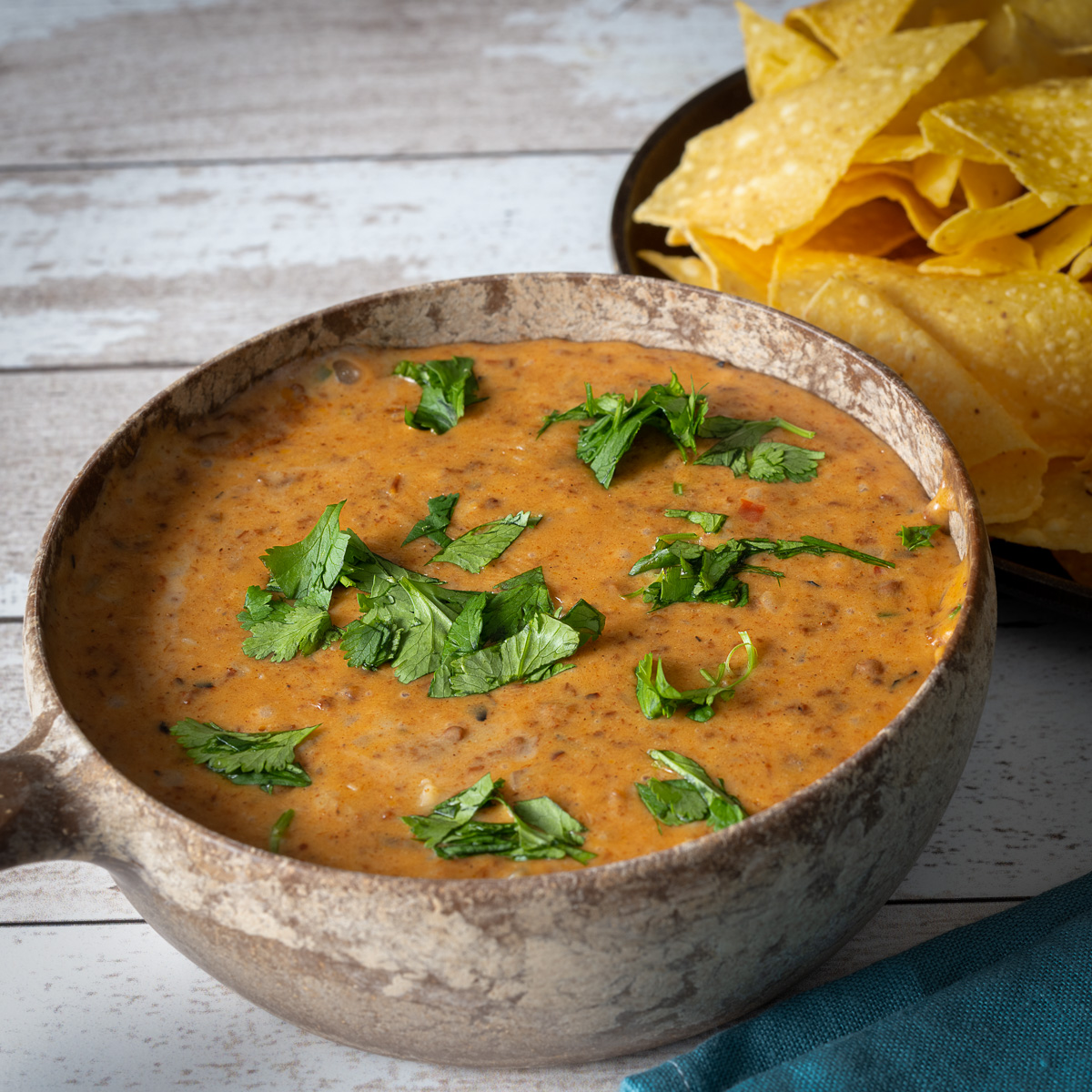 Queso fundido.
